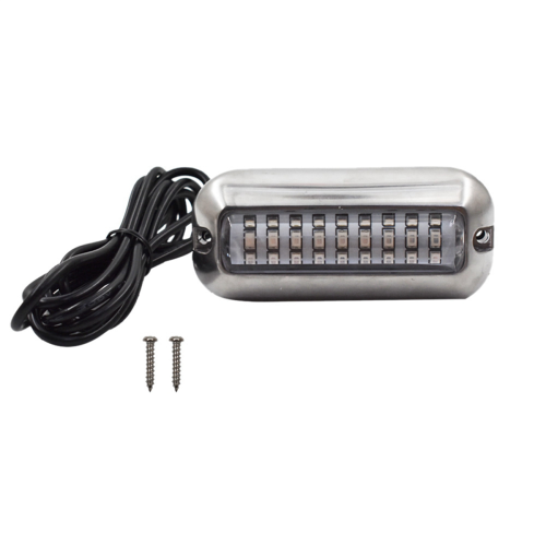 2Pcs 27 Blue LED Stainless Lights 2