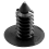 30pcs 9mmx8mm Hole Plastic Car Tree Clips Rivets Retainer 5