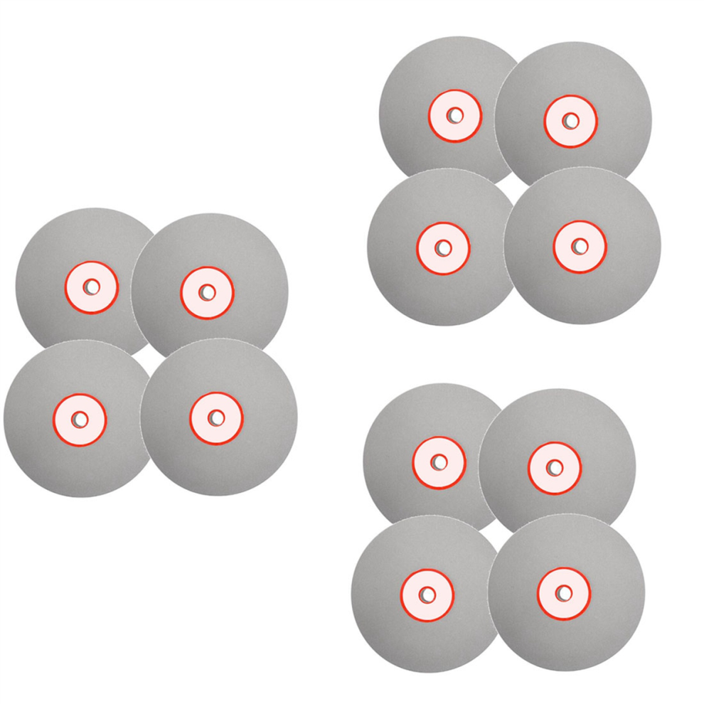 4 Dischi Diamantati Per Lucidatura, Grana 600, 800, 1200, 3000, Utensile Da 6 Pollici