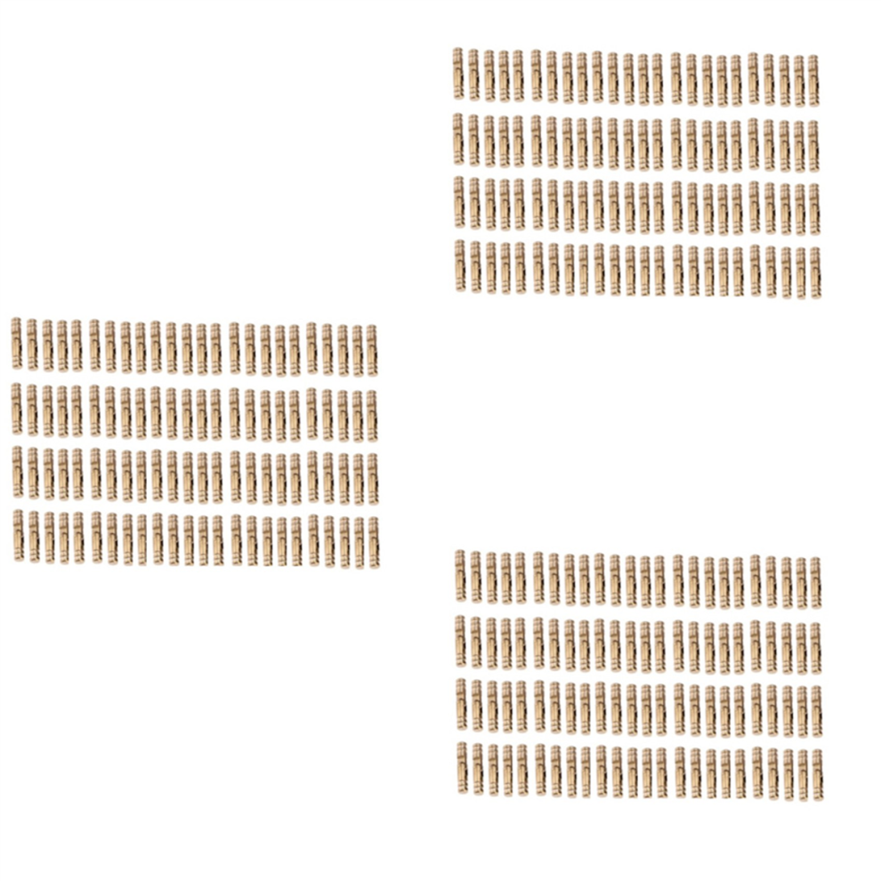 100Pcs Brass Concealed Hinges Jewelry Wood Boxes 4X20mm 4854095349065