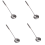 Soup Ladle, the Longer Handle Shovel Spoon Rustproof, Stainless 1