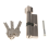 70 mm Cilinderslot Accessoires Binnen Zinklegering Deurcilinder 2