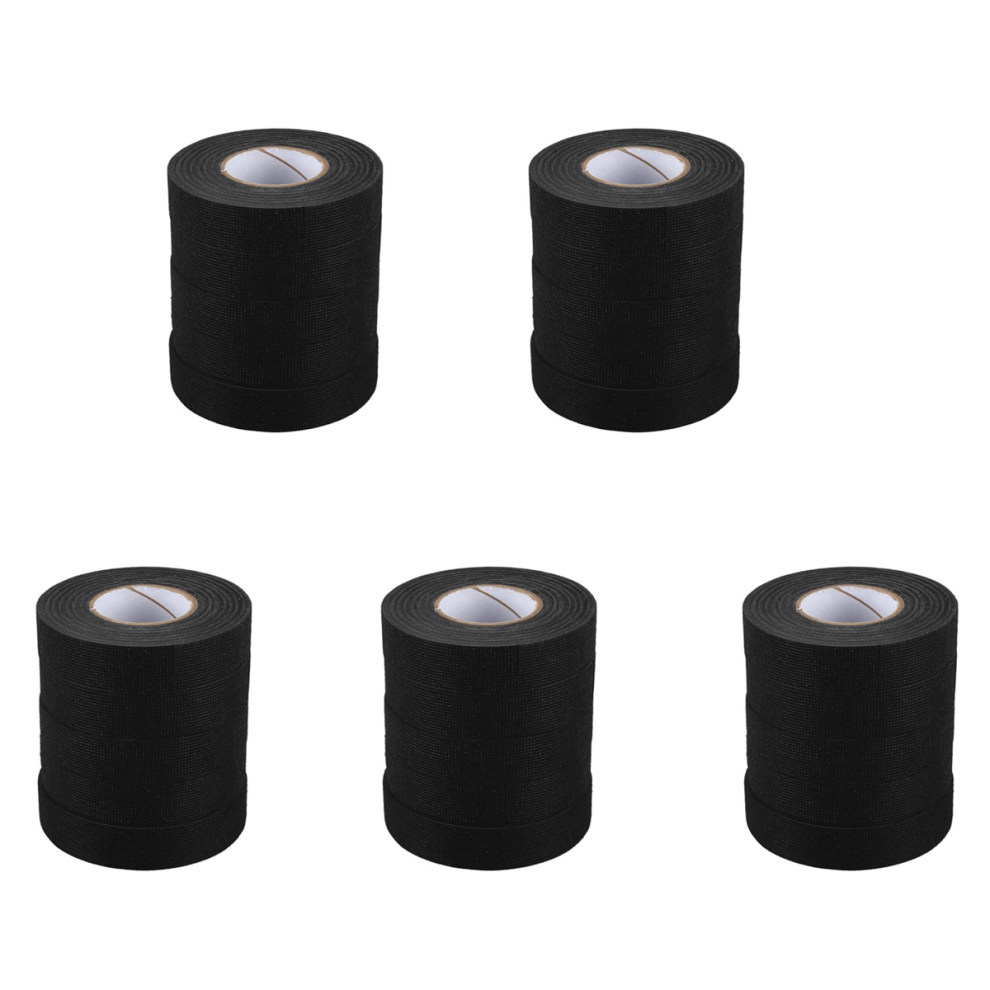 5Pc Harness Tape Looms Wiring Cloth Fabric Tape Cable 19Mm X 15M 4854095347566