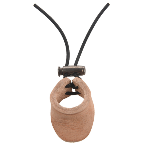 Thicken Cow Leather Thumb Finger Tip Protector Guard Ring Tab Leather 1