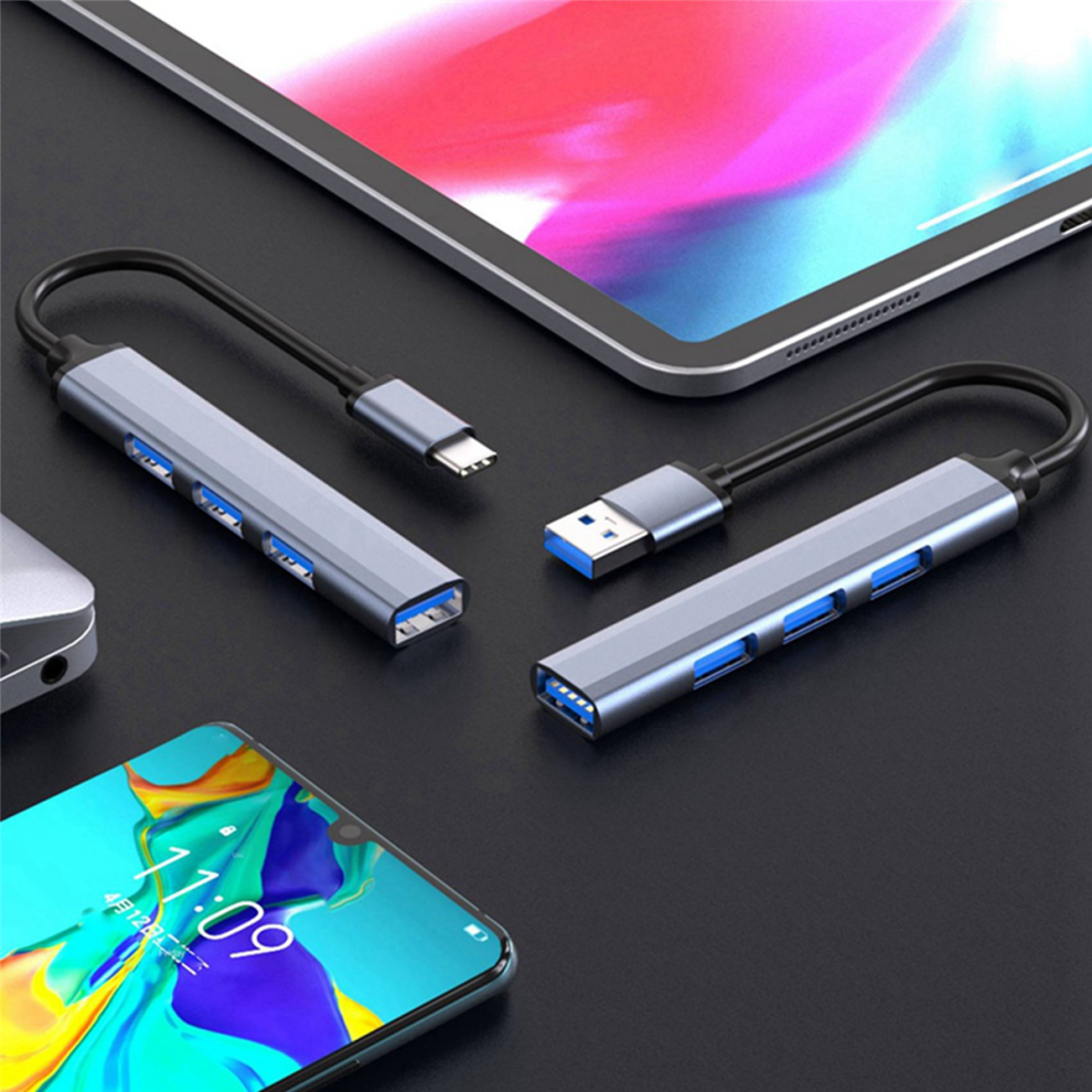 4 Ports Usb Hub Splitter Multi Usb To Usb 3.0 Adapter Usb Adapter 4854095352591