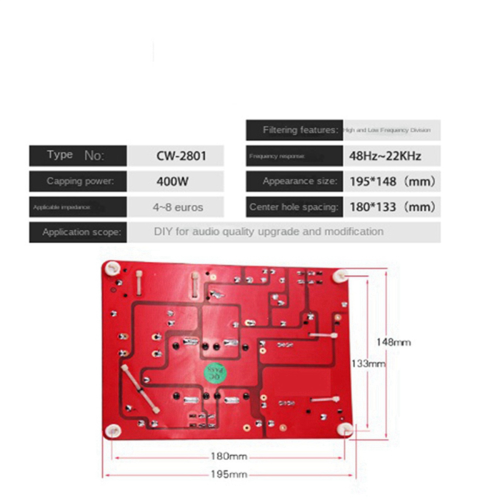 High and Low Frequency Divider Hifi High Fidelity Crossover Filter 1