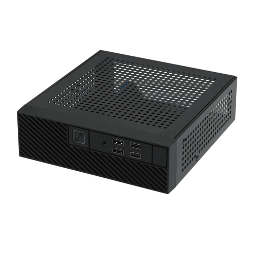 M10 Mini ITX-datorlåda HTPC-chassi USB 2.0 ITX-kapsling 2
