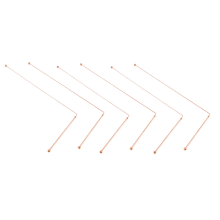 Copper Dowsing Rods - 99.9% Pure Copper