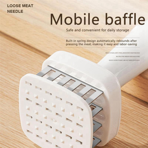 Meat Tenderizer Needle Stainless Steel Steak Tenderizer Hammer 2