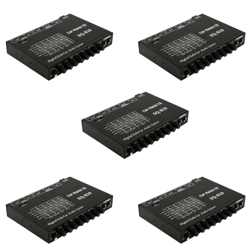 EQ-819 Bilens Equalizer Ljud-EQ-Justering Korsfilter