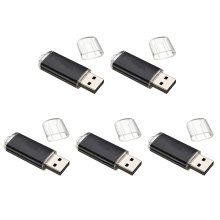 USB-minne Flashminne (U-disk) för PC/TV, svart, 1 GB