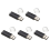 USB-minne Flashminne (U-disk) för PC/TV, svart, 1 GB 1
