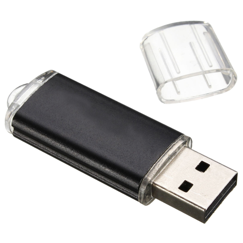 USB-minne Flashminne (U-disk) för PC/TV, svart, 1 GB 2