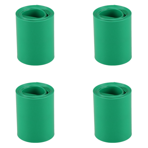 Θερμοσυστελλόμενος σωλήνας PVC 2M 50mm σκούρο πράσινο για 2 μπαταρίες 18650