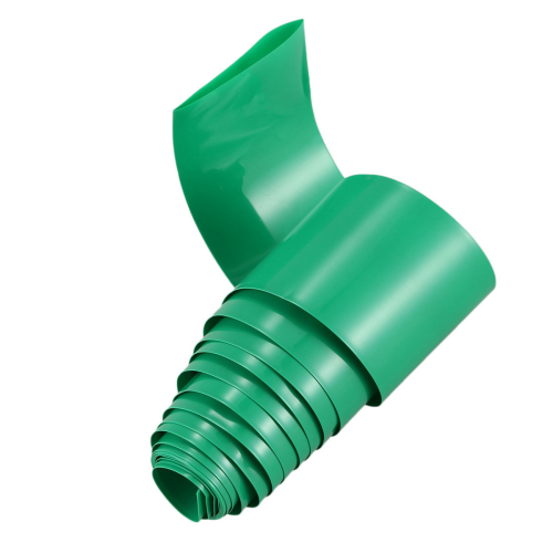 Θερμοσυστελλόμενος σωλήνας PVC 2M 50mm σκούρο πράσινο για 2 μπαταρίες 18650 2