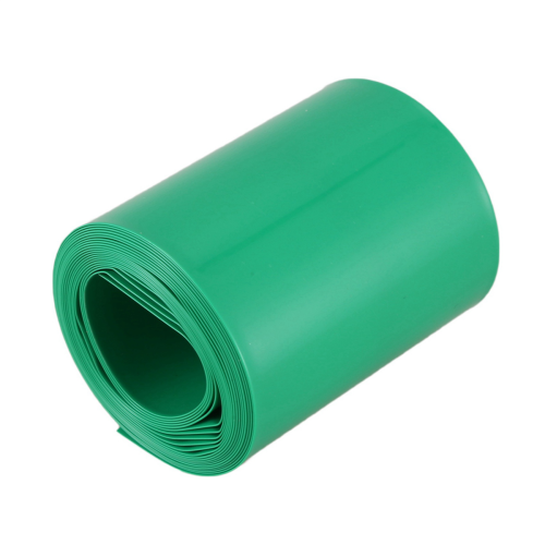Θερμοσυστελλόμενος σωλήνας PVC 2M 50mm σκούρο πράσινο για 2 μπαταρίες 18650 1