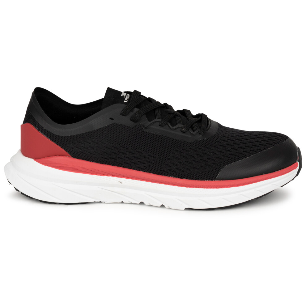 (9, Black) Trespass Mens Lightweight Activewear Trainers Dane
