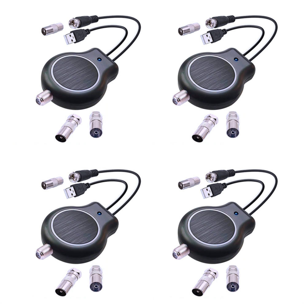 Amplificatore Antenna Hdtv Per Esterni O Interni Hd Fm Dvb Alimentato Tramite Usb 32DBI