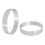 4 Pcs Circular Porous Bottom Tower Pie Cake Mould ,10cm 2