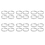 4 Pcs Circular Porous Bottom Tower Pie Cake Mould ,10cm 1