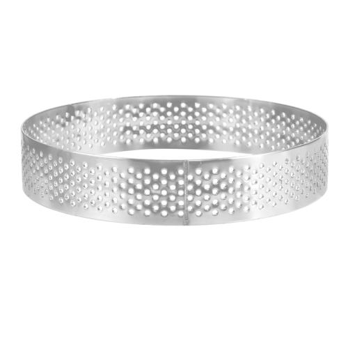 4 Pcs Circular Porous Bottom Tower Pie Cake Mould ,10cm 2