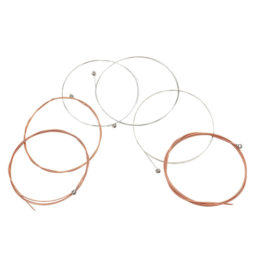 A108 6 peças por conjunto - cordas de guitarra 0,009-0,045 polegadas (6 cordas) 1