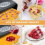 4PCS Silicone Dehydrator Sheets Dehydrator Mats with Scraper 3