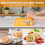 4PCS Silicone Dehydrator Sheets Dehydrator Mats with Scraper 6