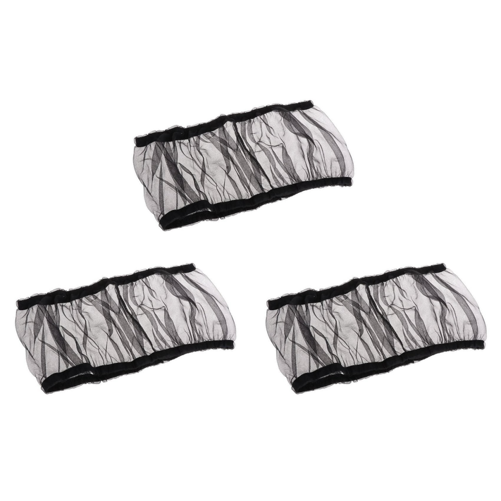 Copertura In Rete Di Nylon Per Gabbia Per Uccelli (Nera)