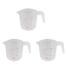 500ml Lab Measuring Jug Pitcher Plastic Handle Pour Spout Container