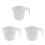 500ml Lab Measuring Jug Pitcher Plastic Handle Pour Spout Container 1