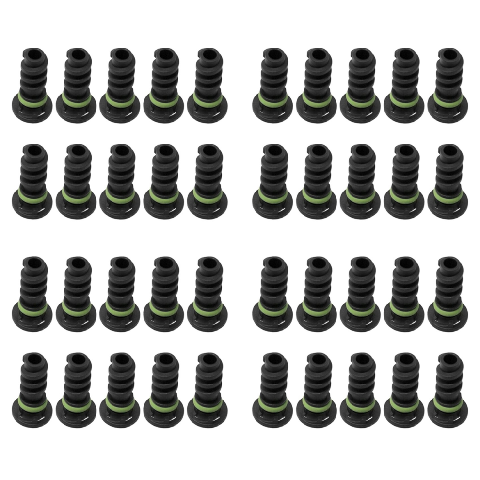 Engine Oil Pan Drain Screw Plug Plastic ( Apron) 10Pcs Green 4854095365294