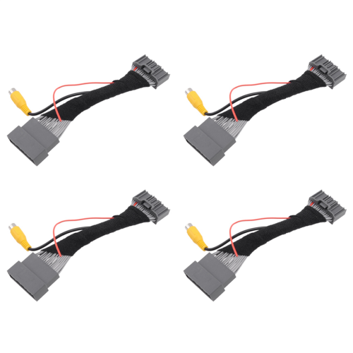 JUL Faisceau De Câbles Pour Caméra De Recul Voiture AUX Sortie Vidéo