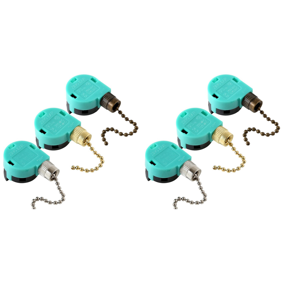 3Pcs Ze-268S6 Ceiling Fan Switch 3 Speed 4 Wire For Ceiling Fans 4854095371134