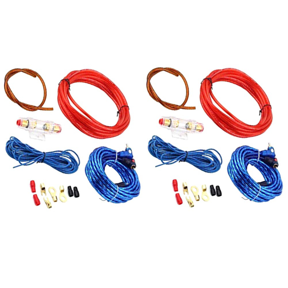60 Amp Fuse Holder 8Ga Power Cable Subwoofer Speaker Cable Fuse Kit 4854095370779