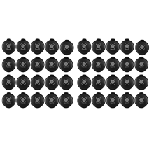20 stuks vingerafdruk inktkussen mini zwart stempel inktkussen