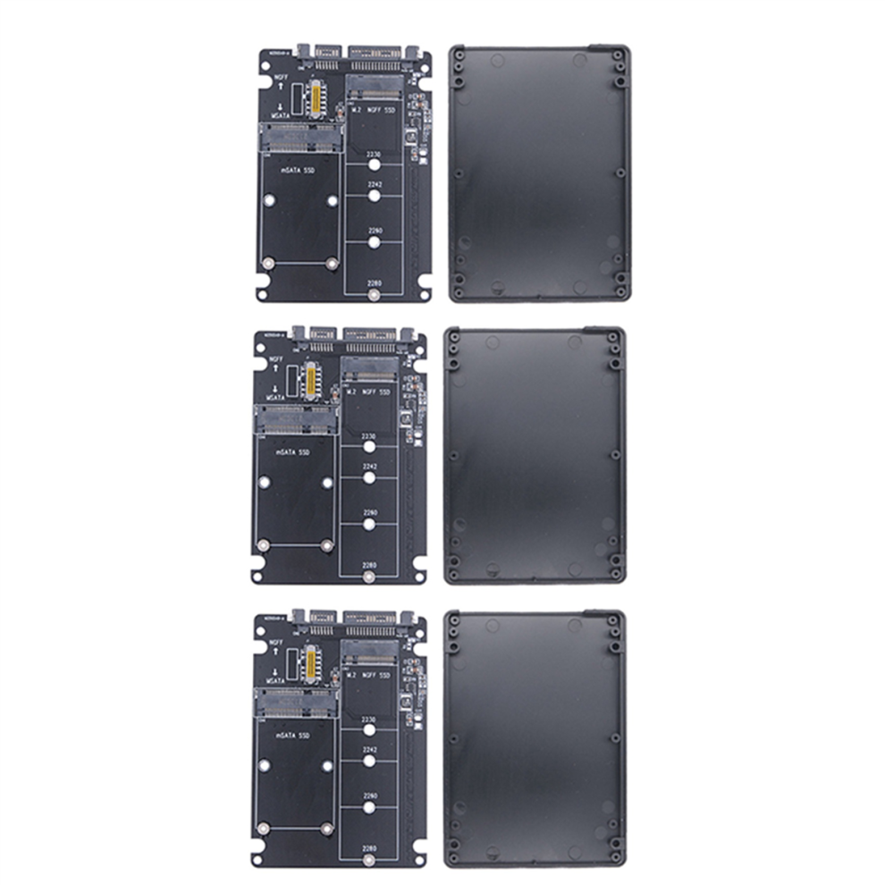 M.2 Ngff Msata Ssd To Sata 3.0 2 In 1 Converter Card Ssd Adapter Card 4854095370755