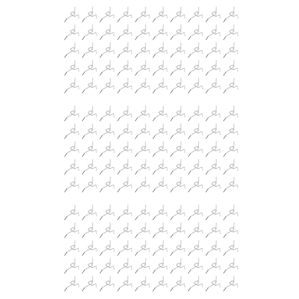 50Pcs Carbon Steel Practical Pegboard Hooks Hanging Tool 4854095375927