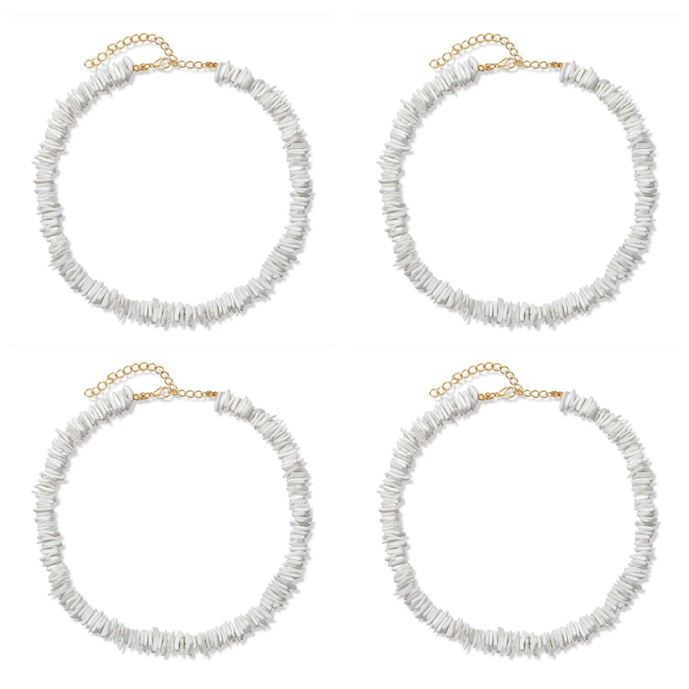 Collana Con Conchiglia Puka Per Donna, Stile Hawaiano, Stile Surfista Da Spiaggia