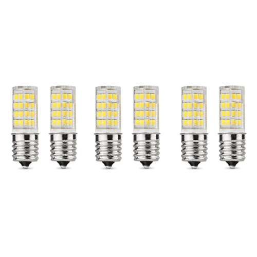 2 Pack 4W Dimmable LED E17 Microwave Oven Bulb