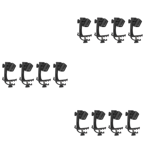 4 stuks microfoonclip, drumclip, microfoonclip, microfoonstandaard