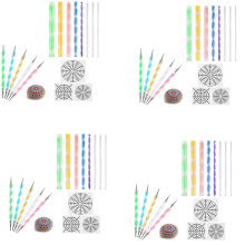 16 Pcs Mandala Dotting Tools for Painting Rocks Mandala Stencils Kit