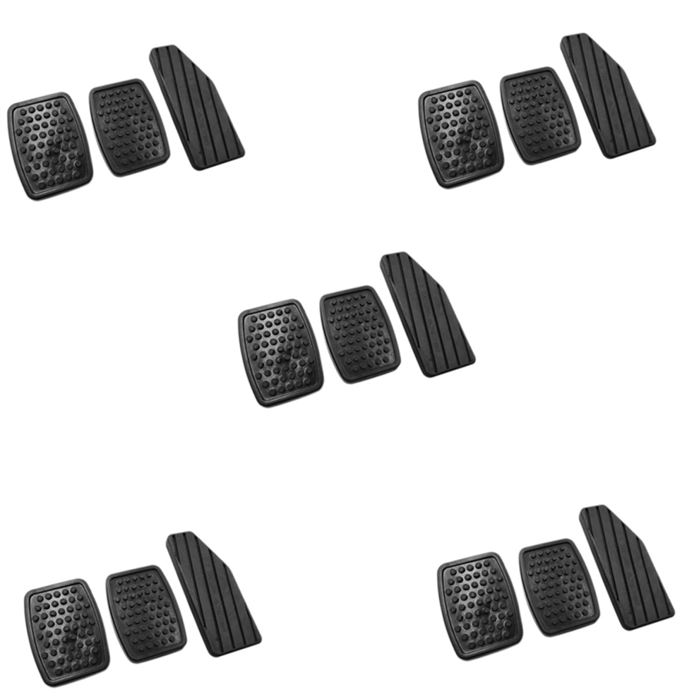 3Pcs Car Rubber Pad Pedal Cover Kit For Swift 49451-60B00 4854095374319