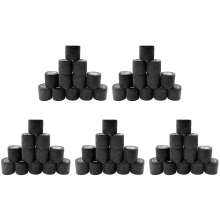 12 stuks zwarte zelfklevende pleisters van 5 cm voor verwondingen en de behandeling van huisdieren