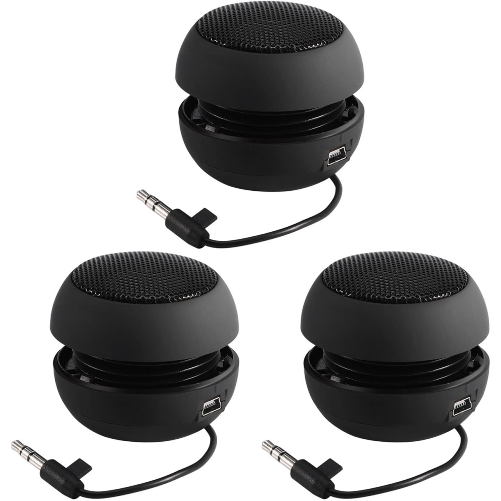 Mini Portable Travel Loud Speaker With 3.5Mm Audio Cable Low Voltage 4854095373657