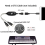 Προσαρμογέας καλωδίου USB MIDI, αρσενικό σε MIDI Din με LED για πληκτρολόγιο 5