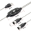 Προσαρμογέας καλωδίου USB MIDI, αρσενικό σε MIDI Din με LED για πληκτρολόγιο 6