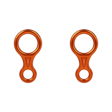 Aluminum Alloy Downhill Equipment for Climbing Device, Orange