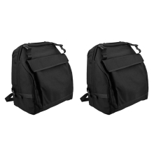 Sac de rangement en tissu Oxford noir pour accordéon 48 basses