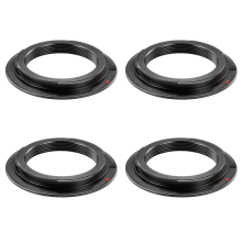 Schwarz Metall-Objektiv Montageadapter fuer M42-Objektiv